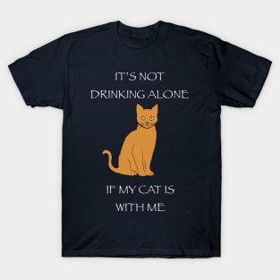 My Cat and My Wine T-Shirt